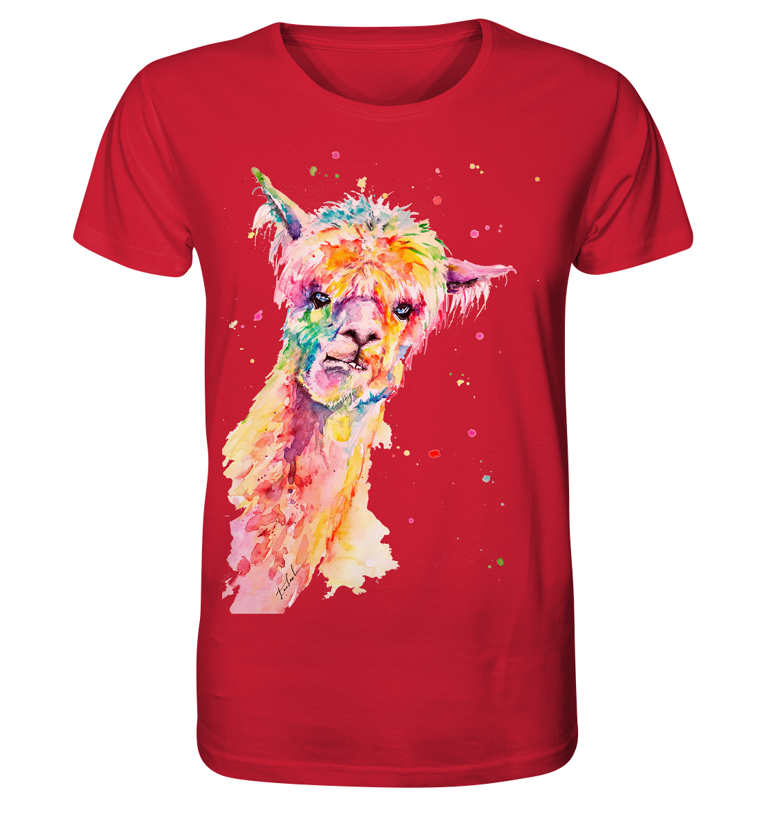 Lustiges Alpaka - Organic Shirt