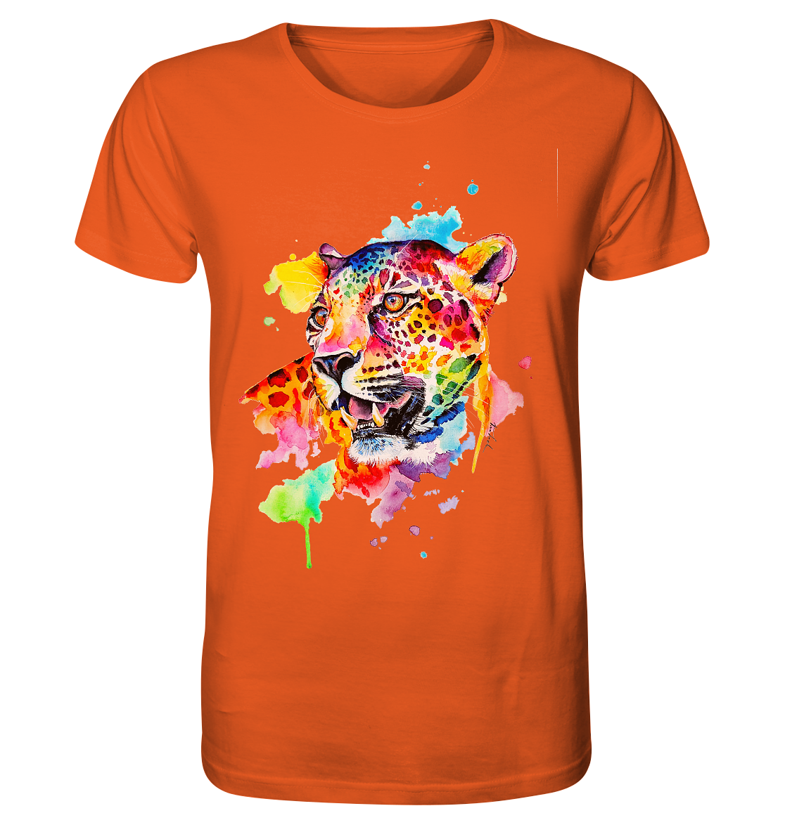 Bunter Leopard - Organic Shirt
