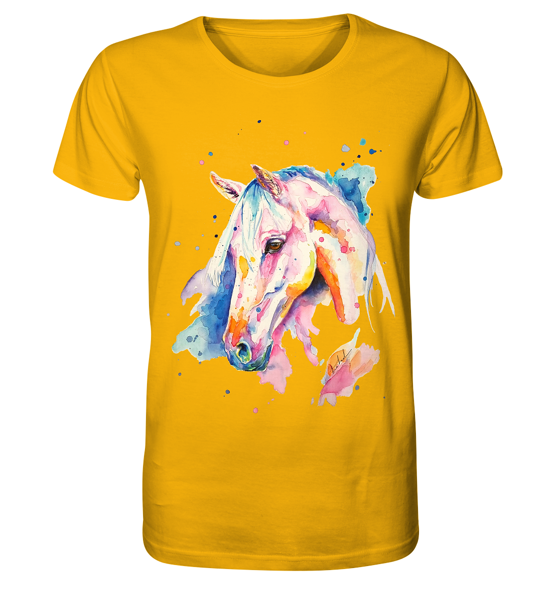Buntes Pferd - Organic Shirt
