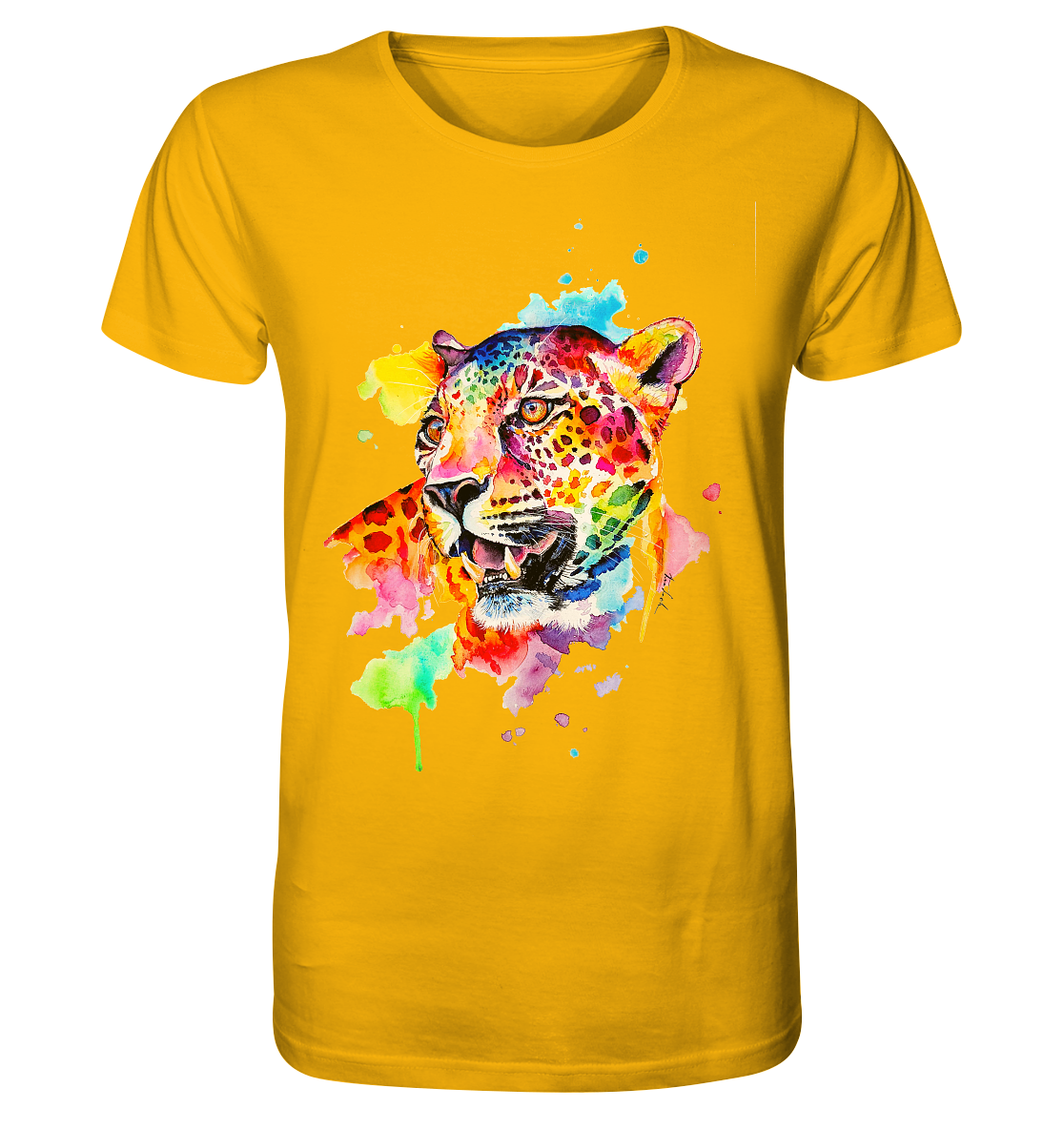 Bunter Leopard - Organic Shirt