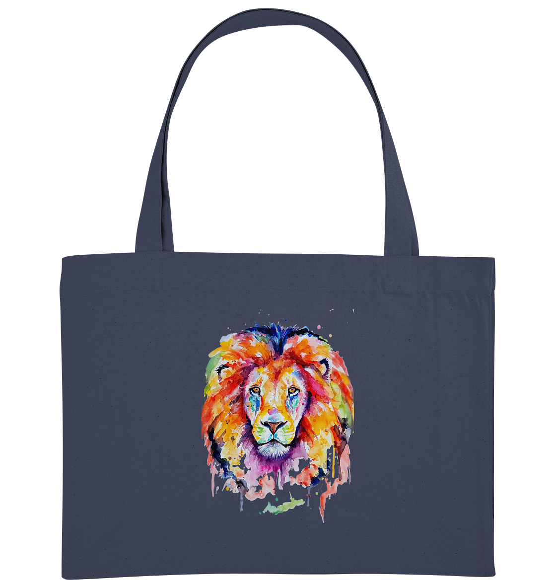 Bunter Löwe - Organic Shopping-Bag