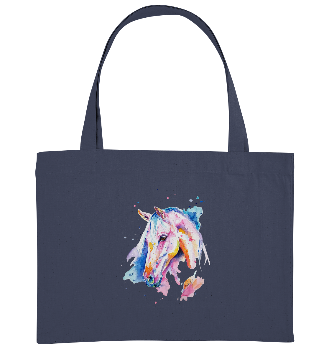 Buntes Pferd - Organic Shopping-Bag