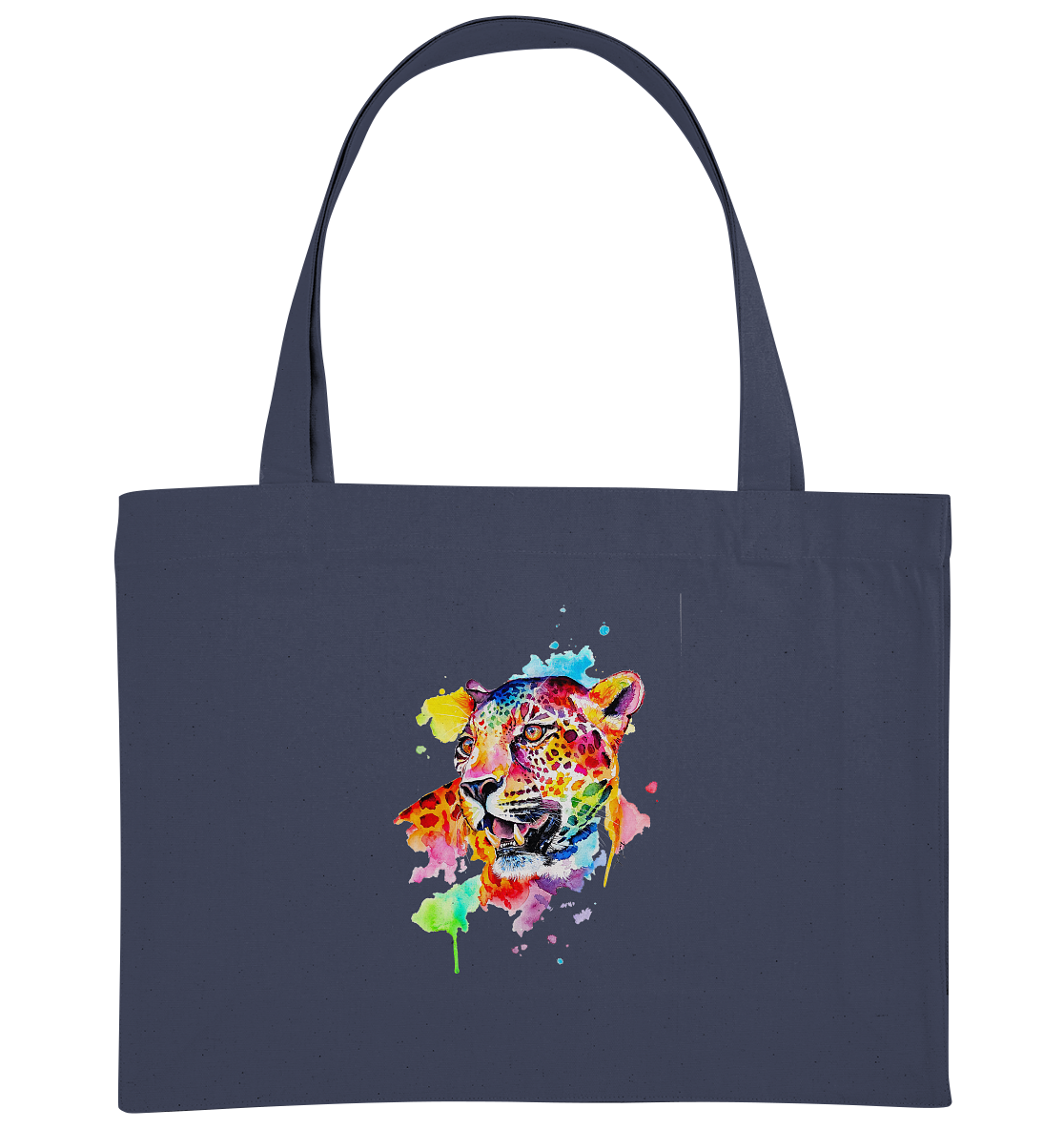 Bunter Leopard - Organic Shopping-Bag