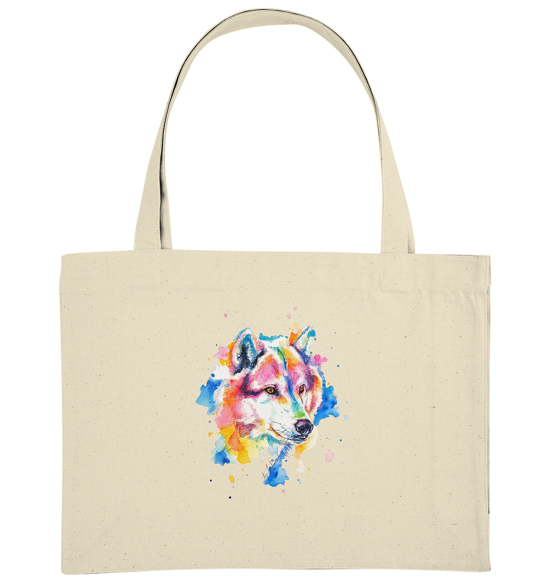 Bunter Wolf - Organic Shopping-Bag