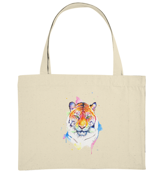Bunter Tiger - Organic Shopping-Bag