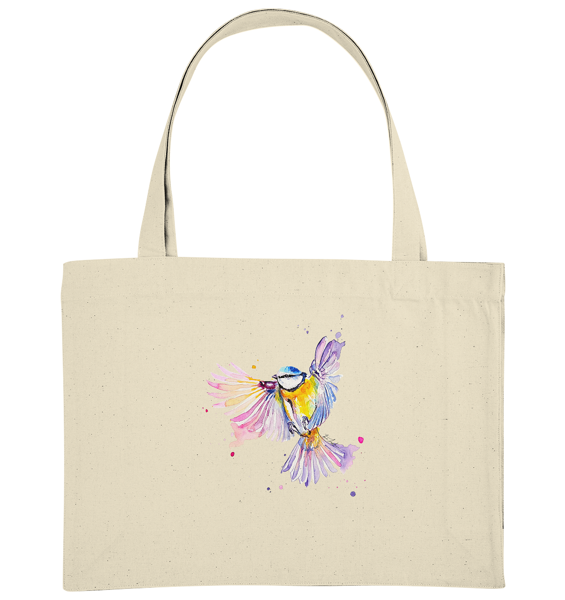 Motiv Blaumeise - Organic Shopping-Bag