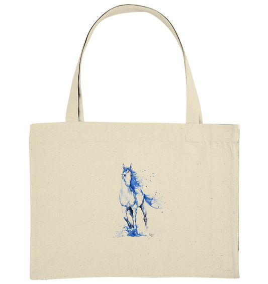 Blaues Einhorn - Organic Shopping-Bag