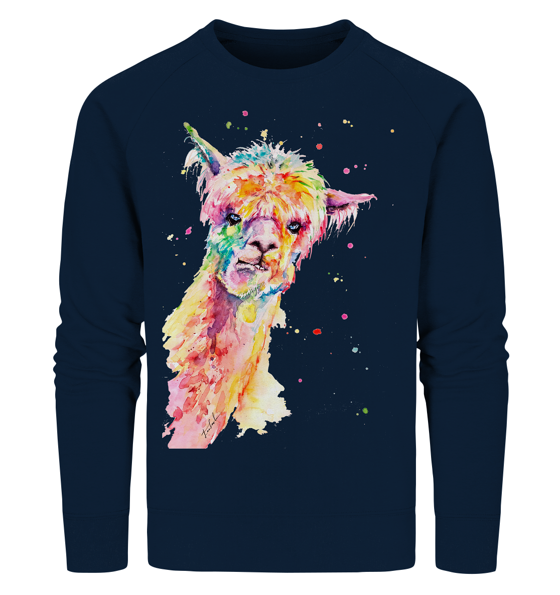 Lustiges Alpaka - Organic Sweatshirt