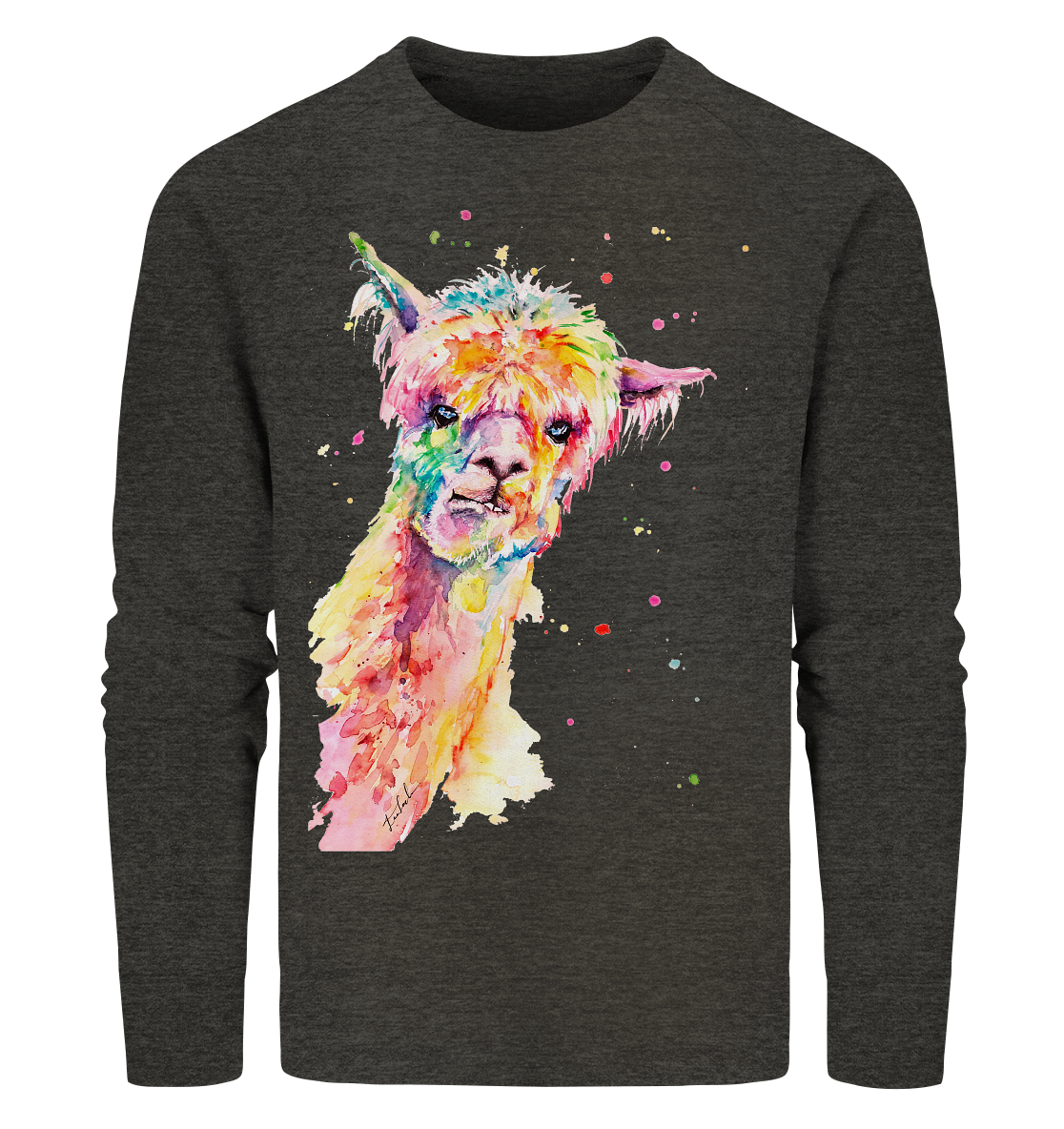 Lustiges Alpaka - Organic Sweatshirt