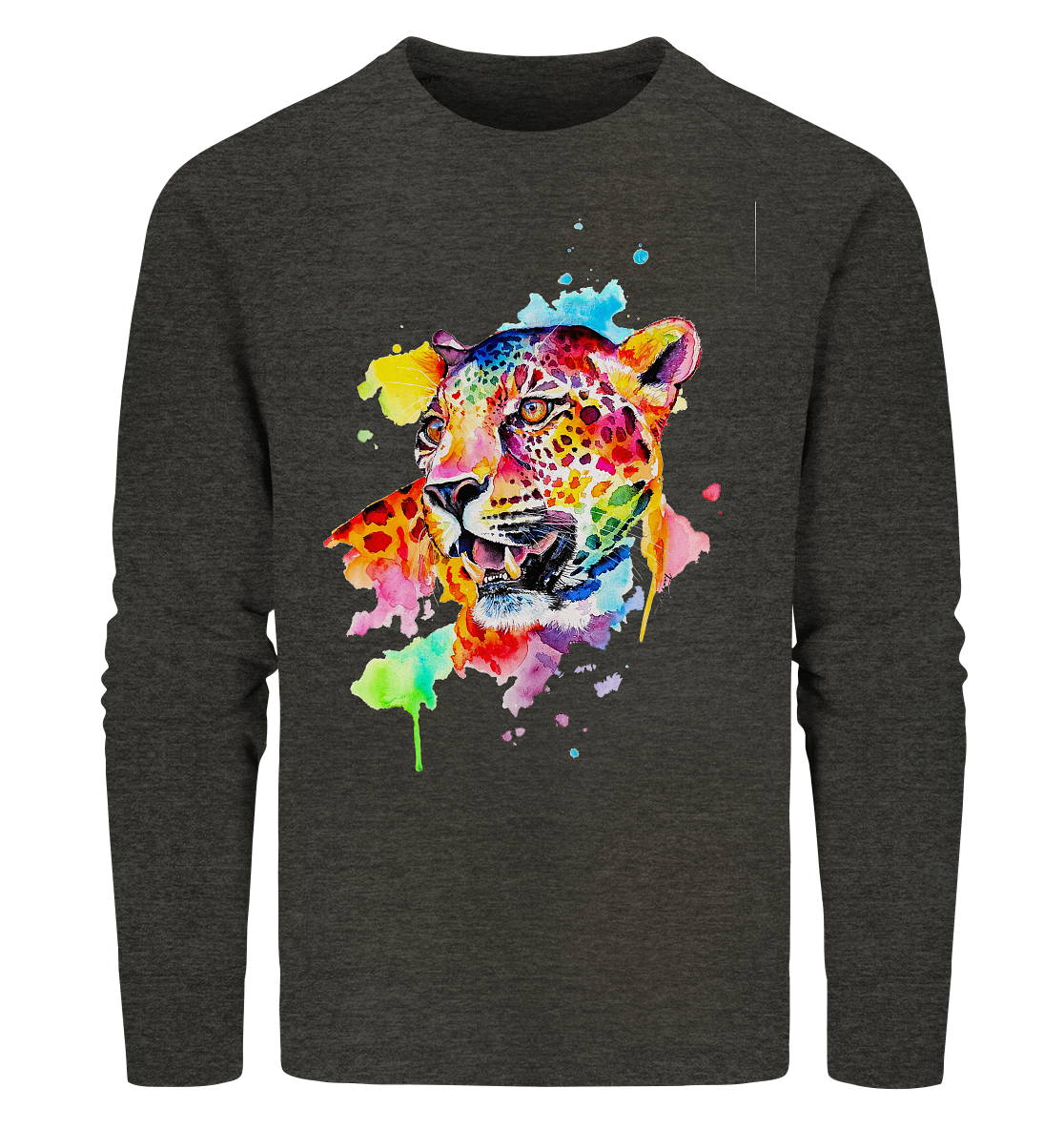 Bunter Leopard - Organic Sweatshirt