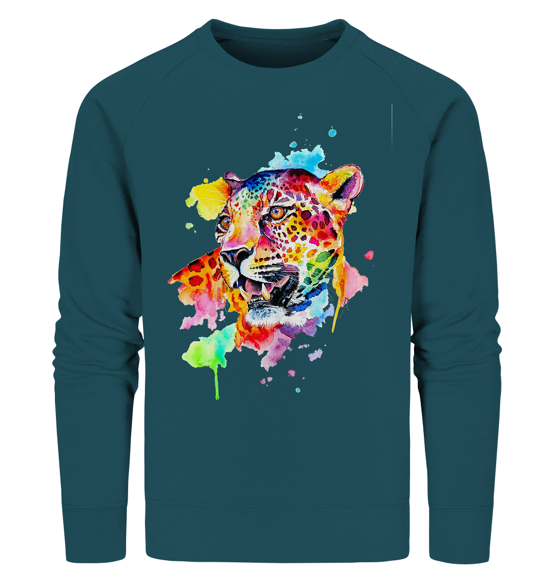 Bunter Leopard - Organic Sweatshirt