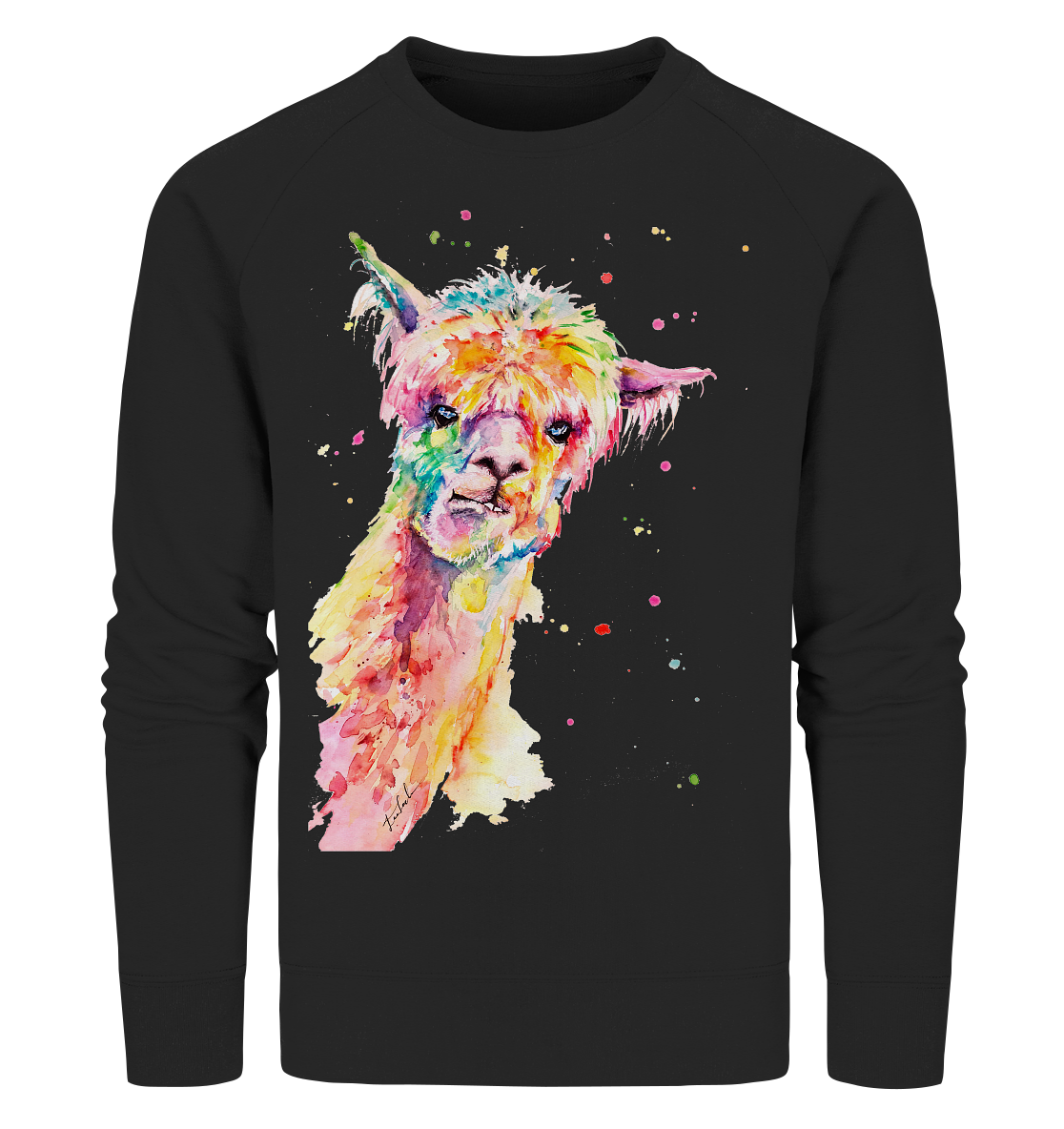 Lustiges Alpaka - Organic Sweatshirt