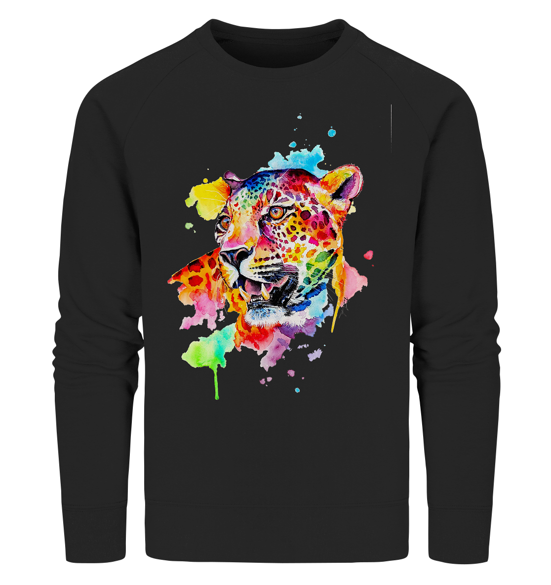 Bunter Leopard - Organic Sweatshirt