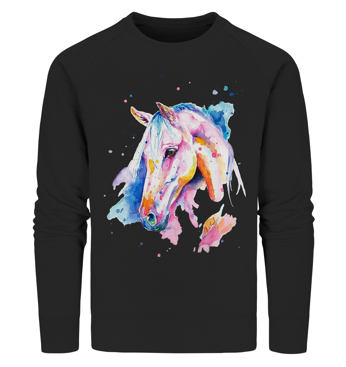 Buntes Pferd - Organic Sweatshirt