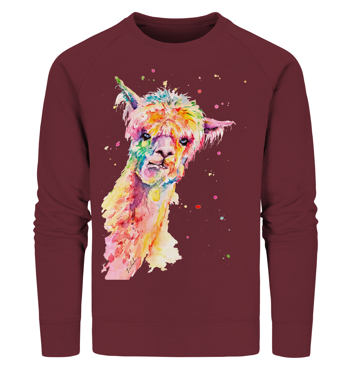 Lustiges Alpaka - Organic Sweatshirt