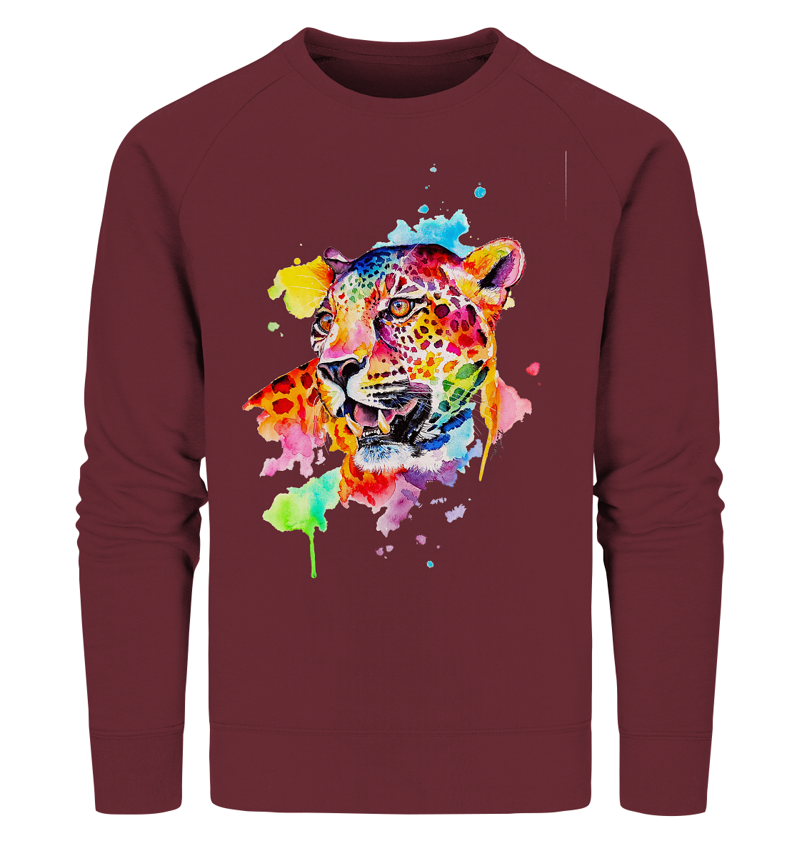 Bunter Leopard - Organic Sweatshirt
