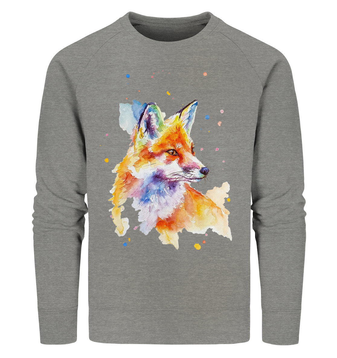 Bunter Fuchs - Organic Sweatshirt