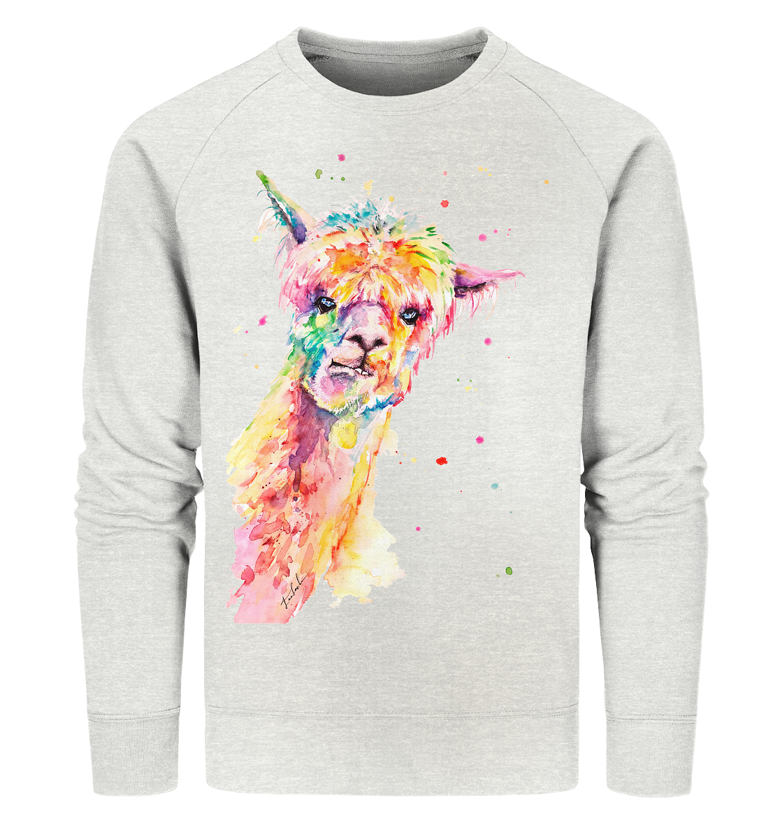 Lustiges Alpaka - Organic Sweatshirt