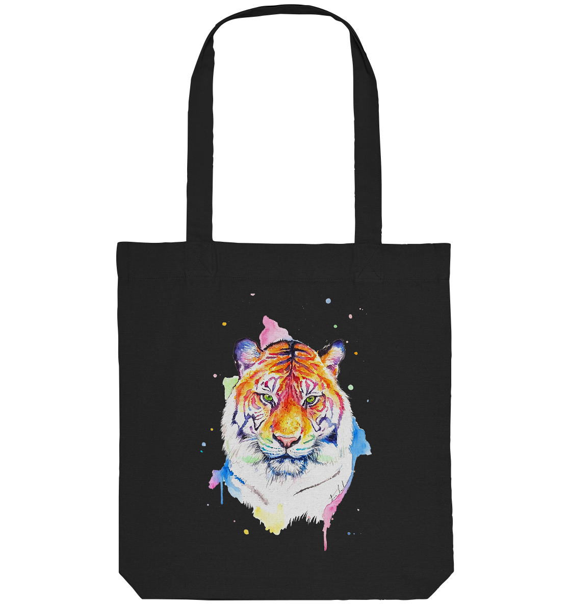 Bunter Tiger - Organic Tote-Bag