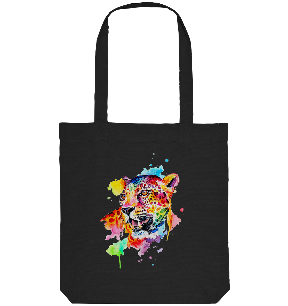 Bunter Leopard - Organic Tote-Bag