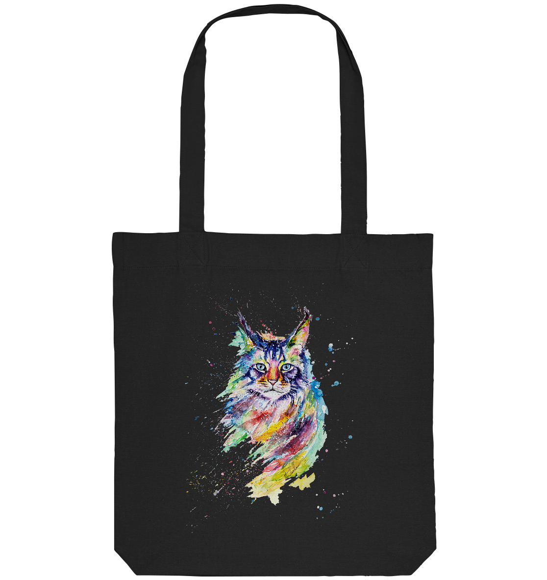 Bunte Katze - Organic Tote-Bag