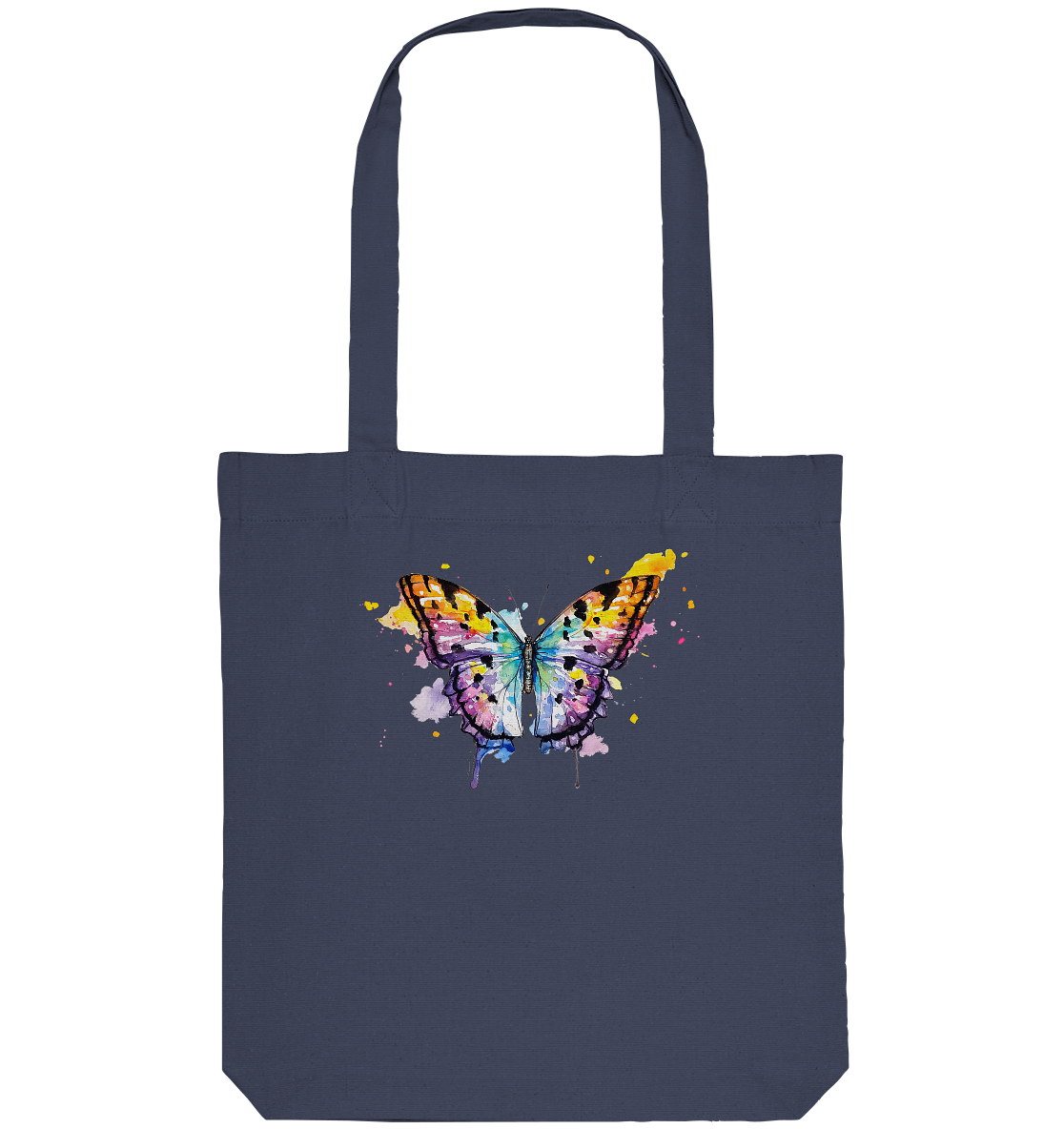 Bunter Schmetterling - Organic Tote-Bag