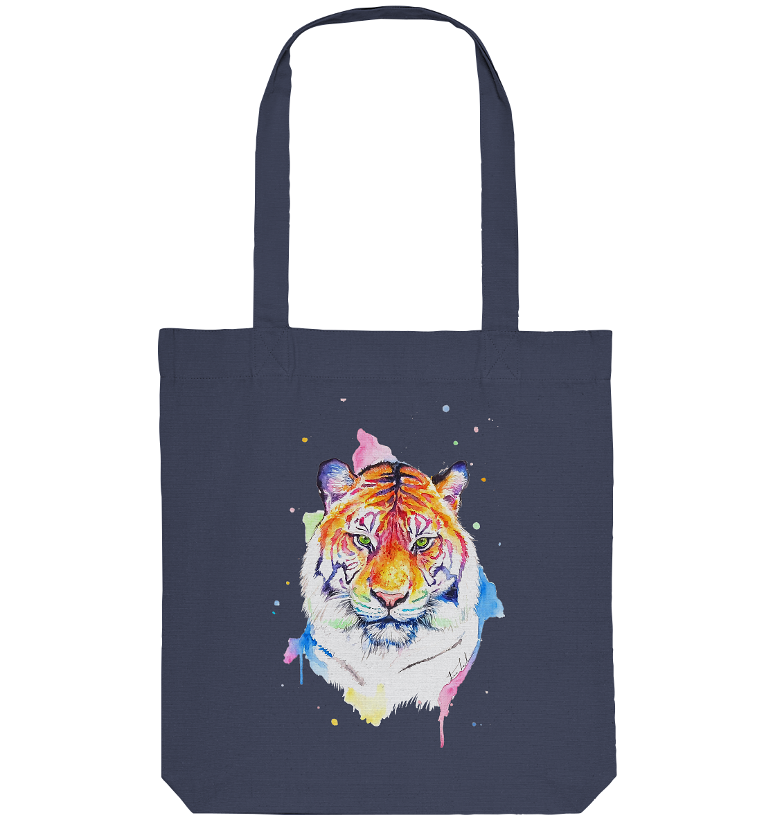 Bunter Tiger - Organic Tote-Bag