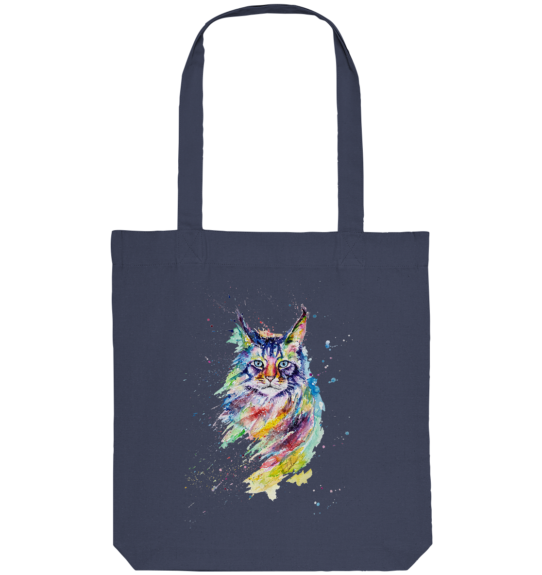 Bunte Katze - Organic Tote-Bag