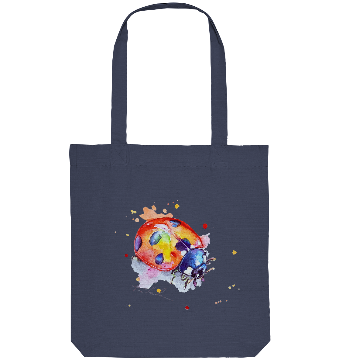 Bunter Marienkäfer - Organic Tote-Bag