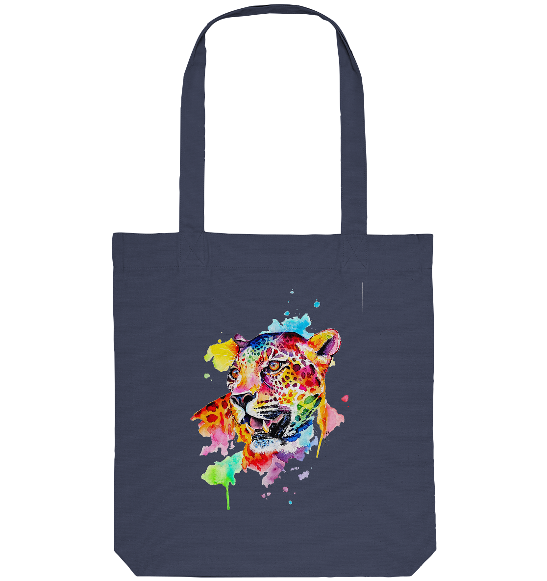 Bunter Leopard - Organic Tote-Bag