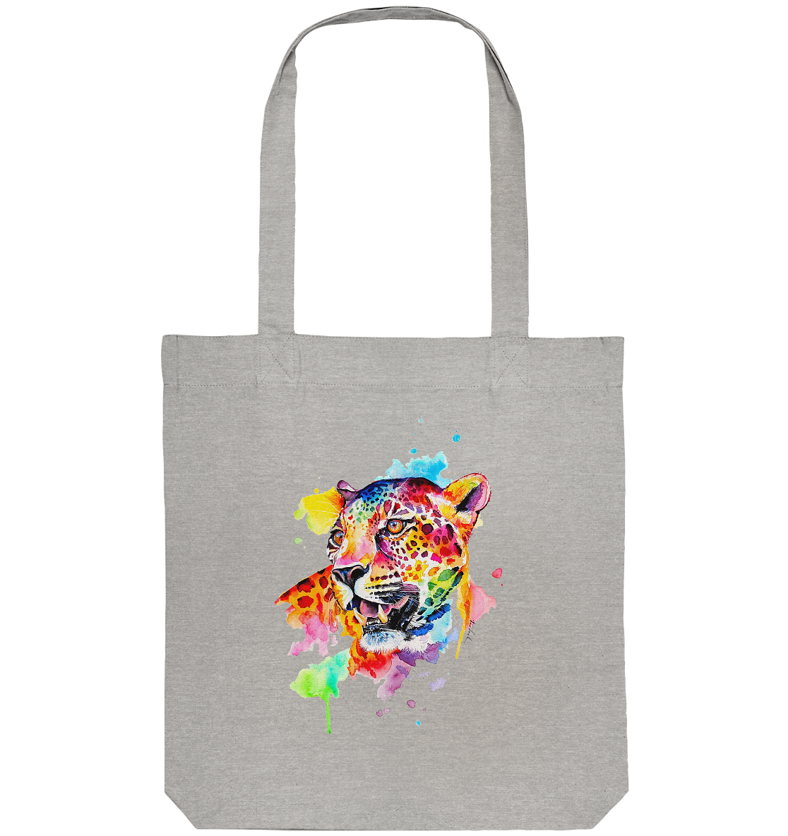 Bunter Leopard - Organic Tote-Bag