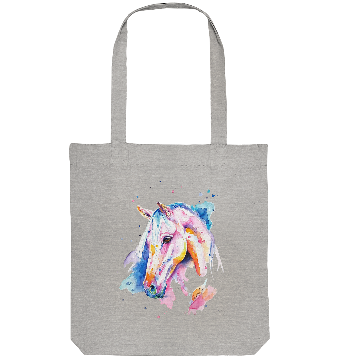 Buntes Pferd - Organic Tote-Bag