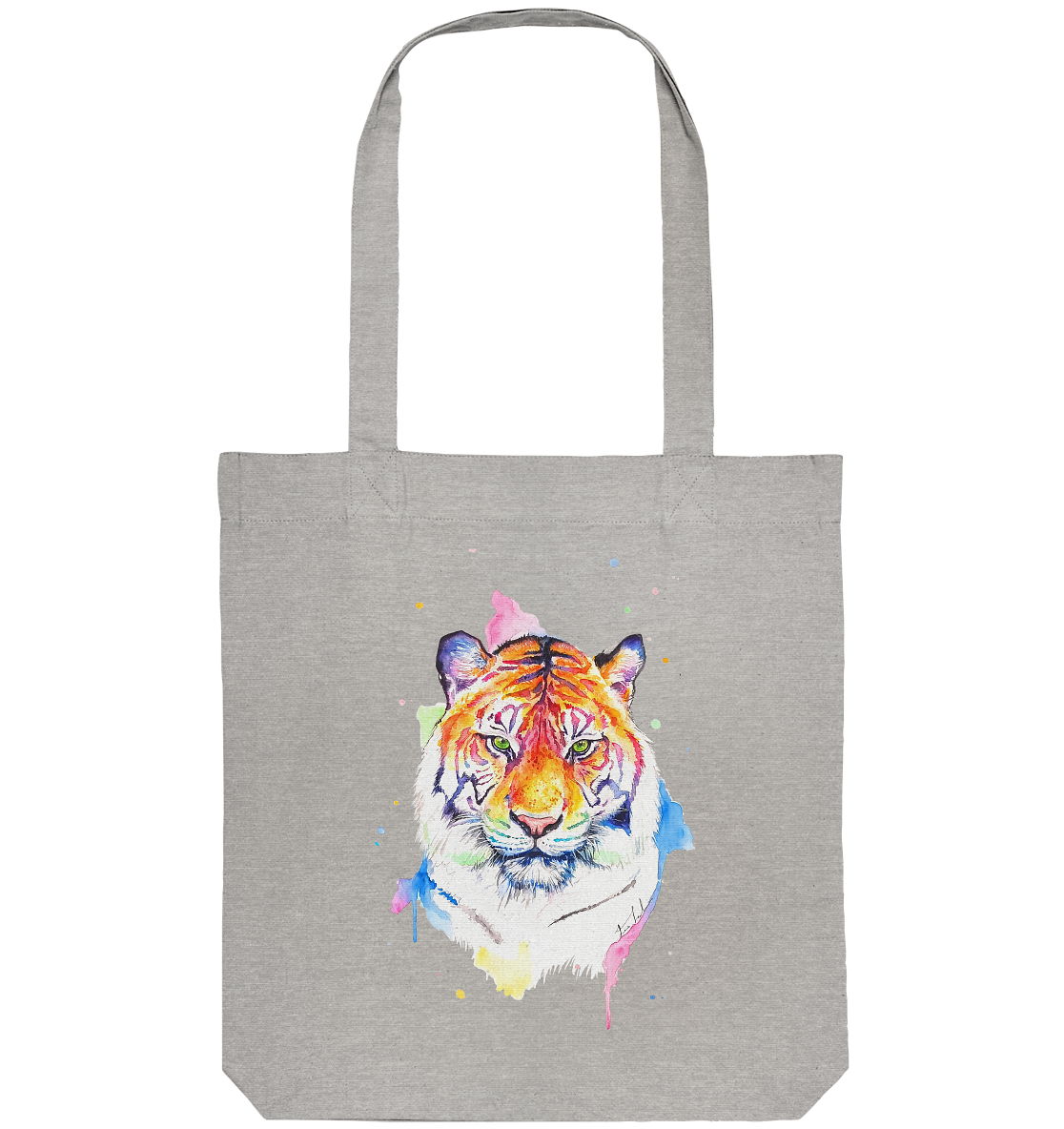 Bunter Tiger - Organic Tote-Bag