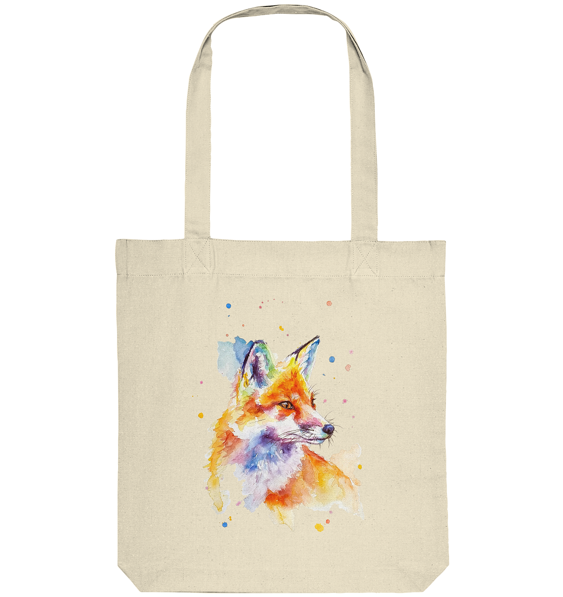 Bunter Fuchs - Organic Tote-Bag