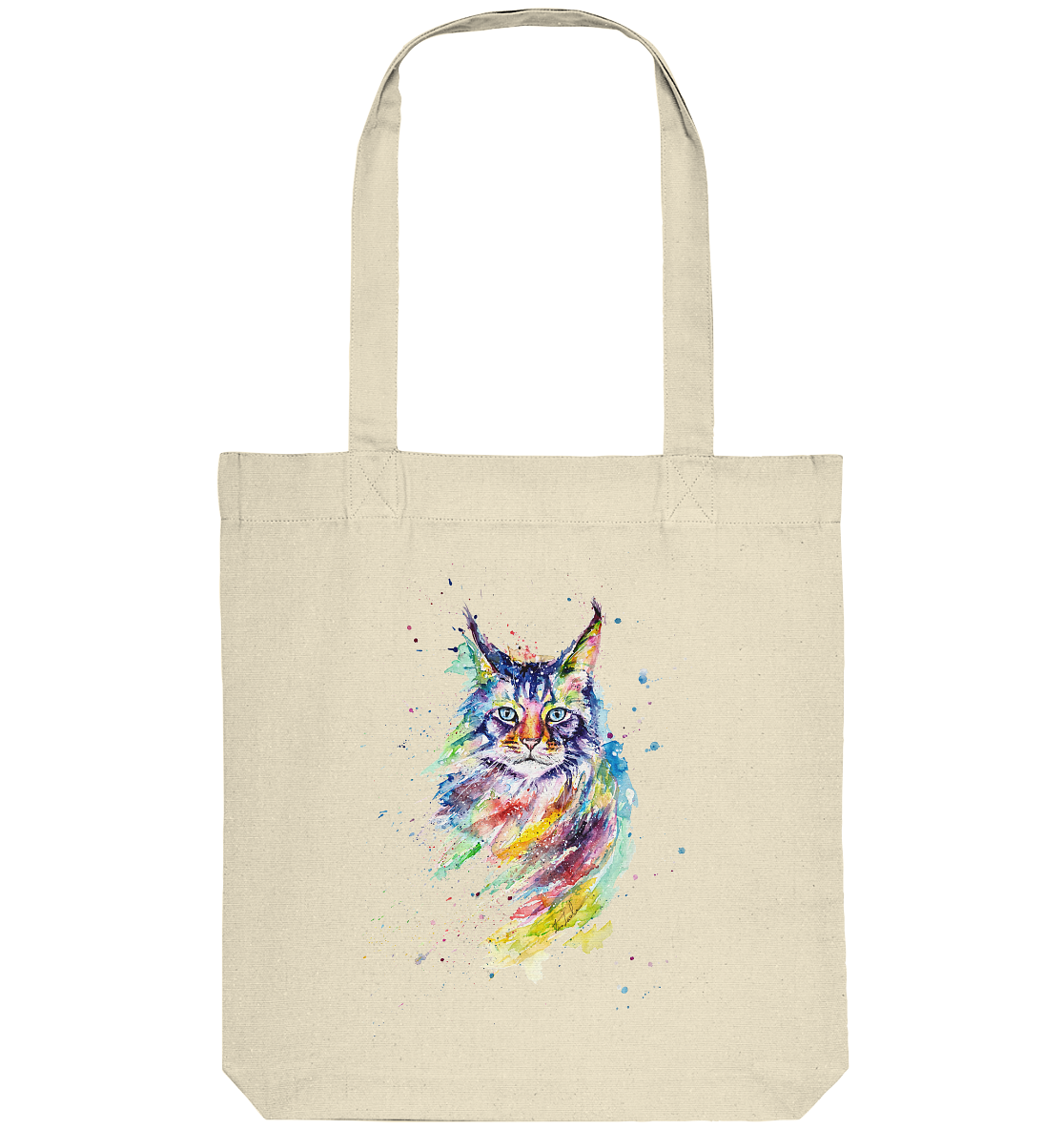 Bunte Katze - Organic Tote-Bag