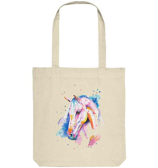Buntes Pferd - Organic Tote-Bag