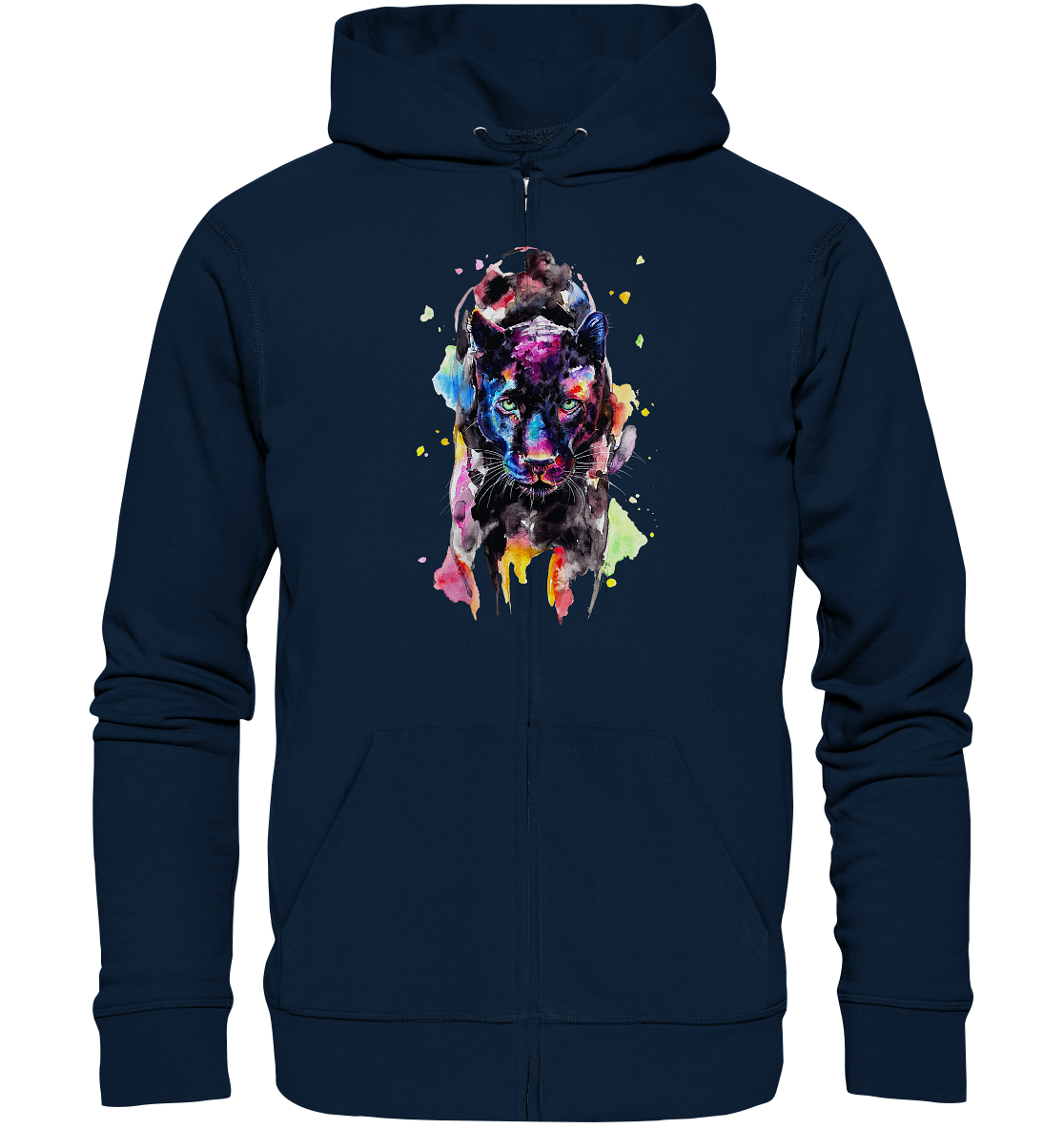 Schwarzer Panther - Organic Zipper