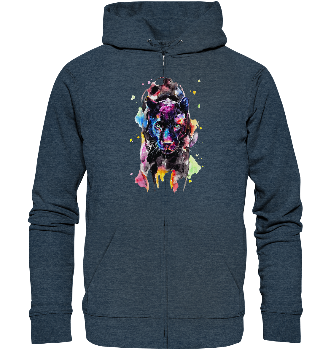 Schwarzer Panther - Organic Zipper