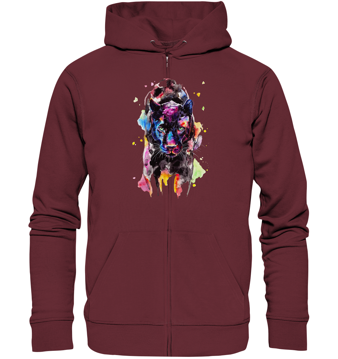 Schwarzer Panther - Organic Zipper