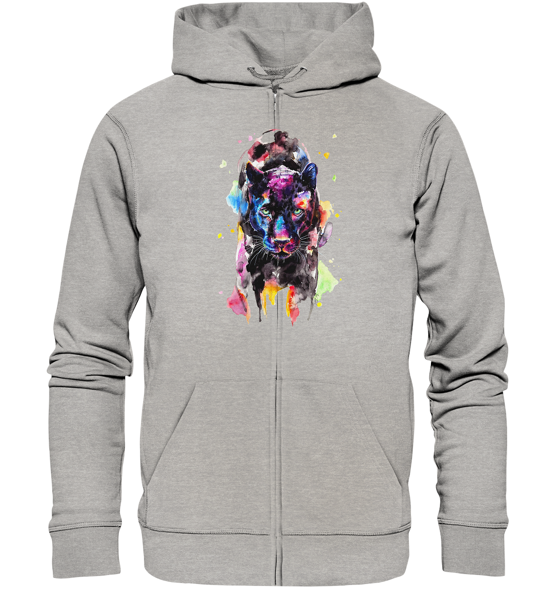 Schwarzer Panther - Organic Zipper