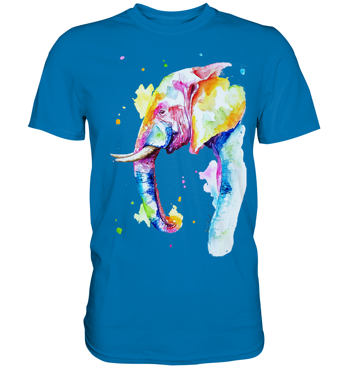 Bunter Elefant - Premium Shirt