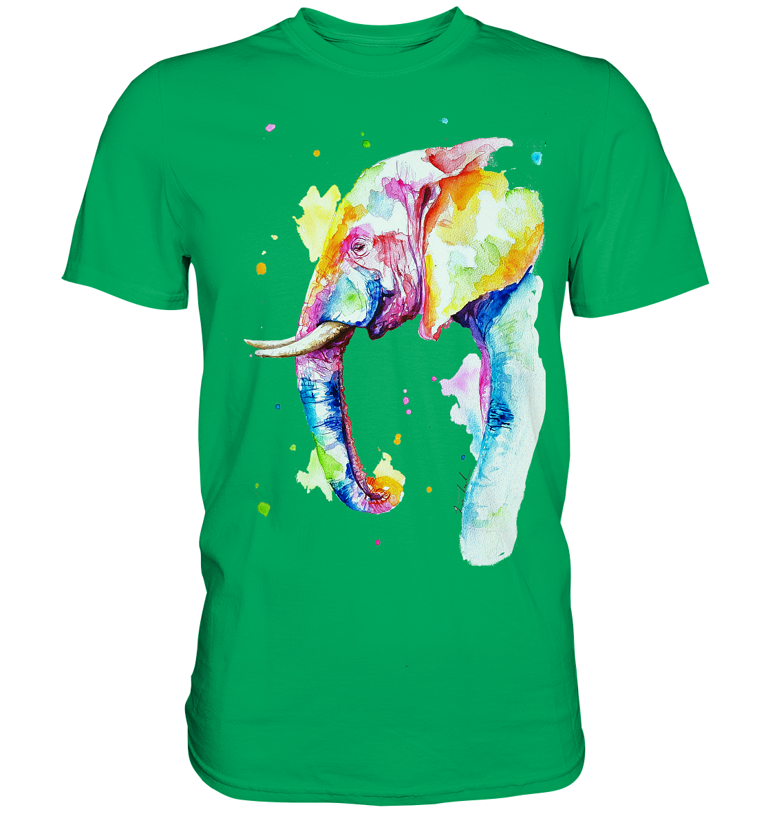 Bunter Elefant - Premium Shirt