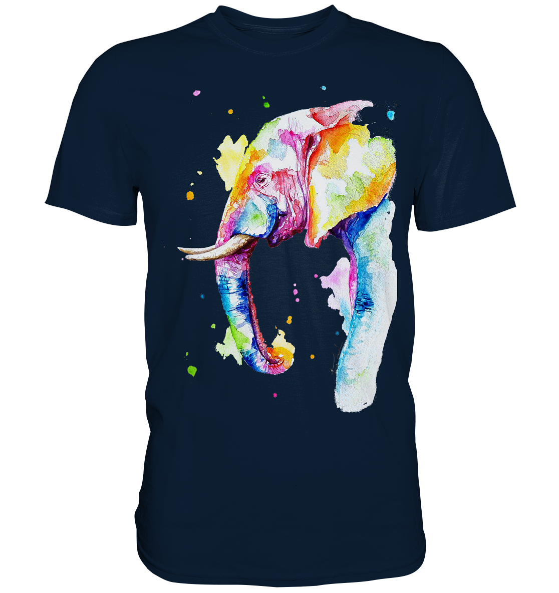 Bunter Elefant - Premium Shirt