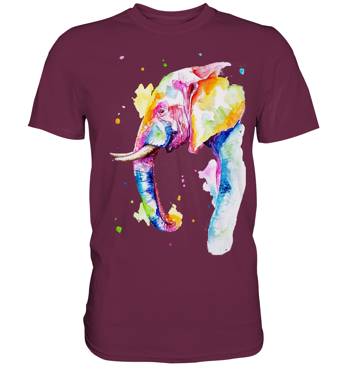 Bunter Elefant - Premium Shirt