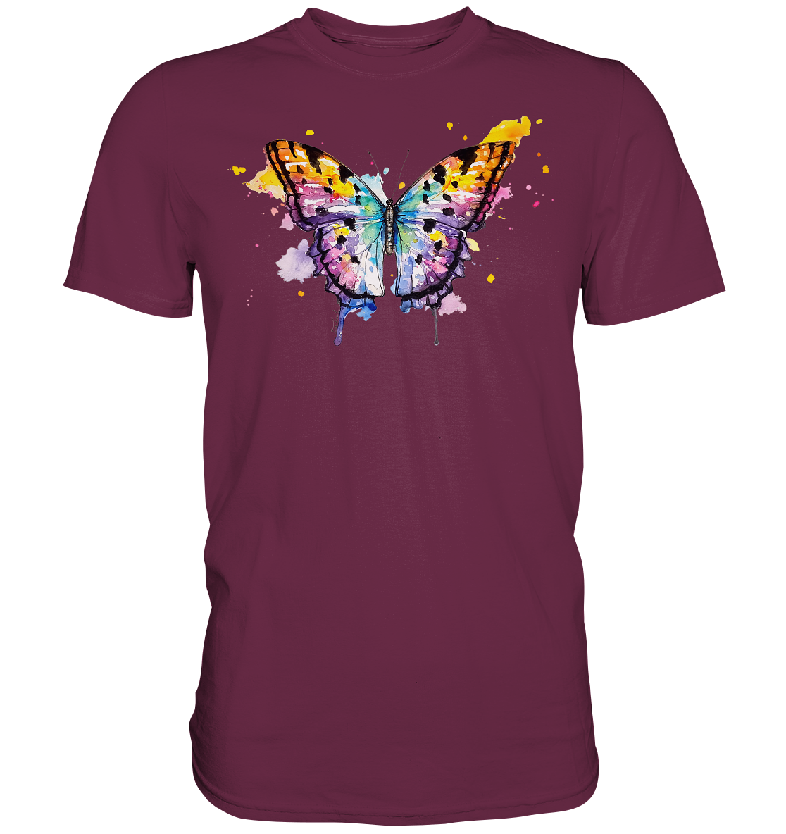 Bunter Schmetterling - Premium Shirt