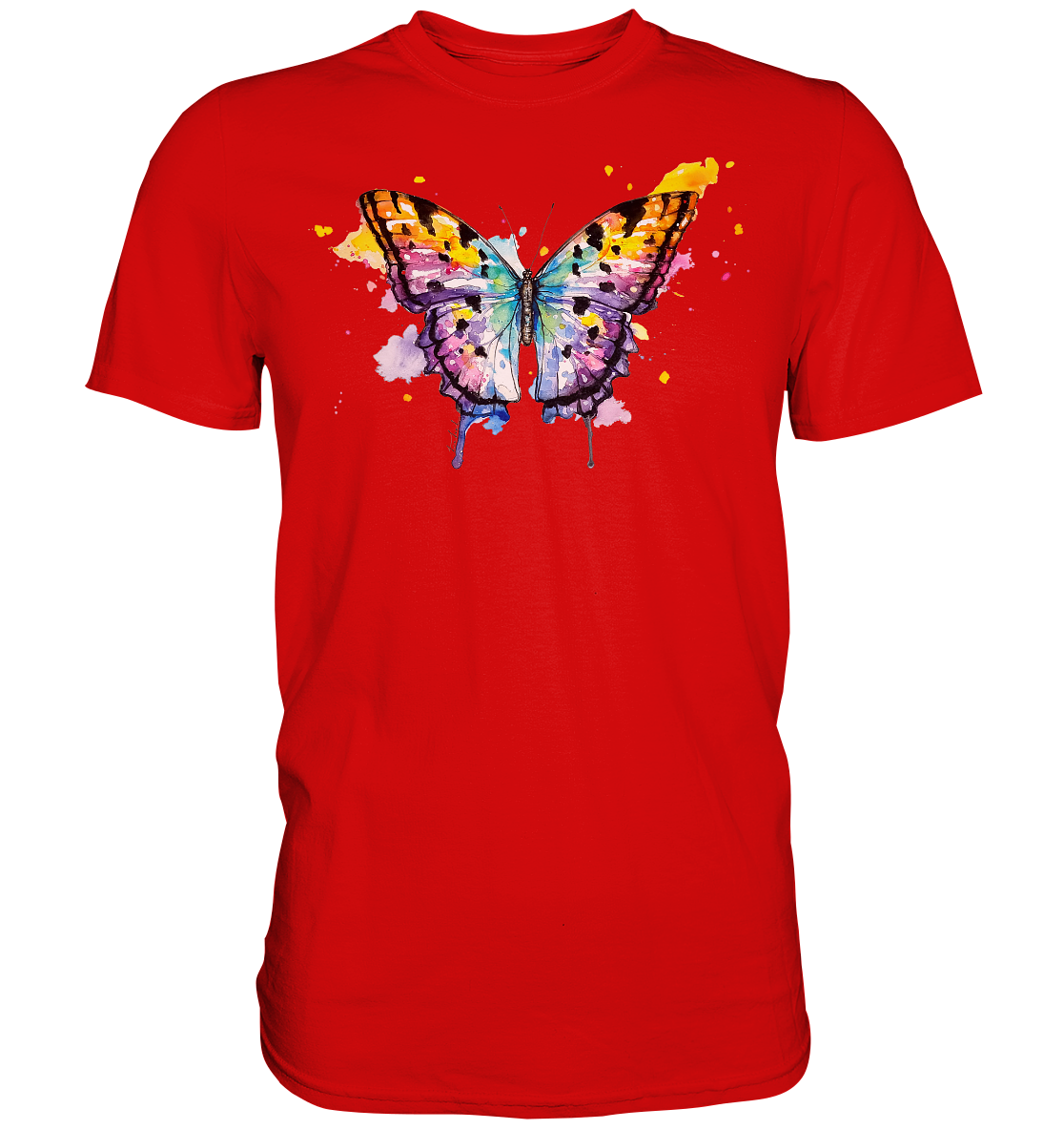 Bunter Schmetterling - Premium Shirt