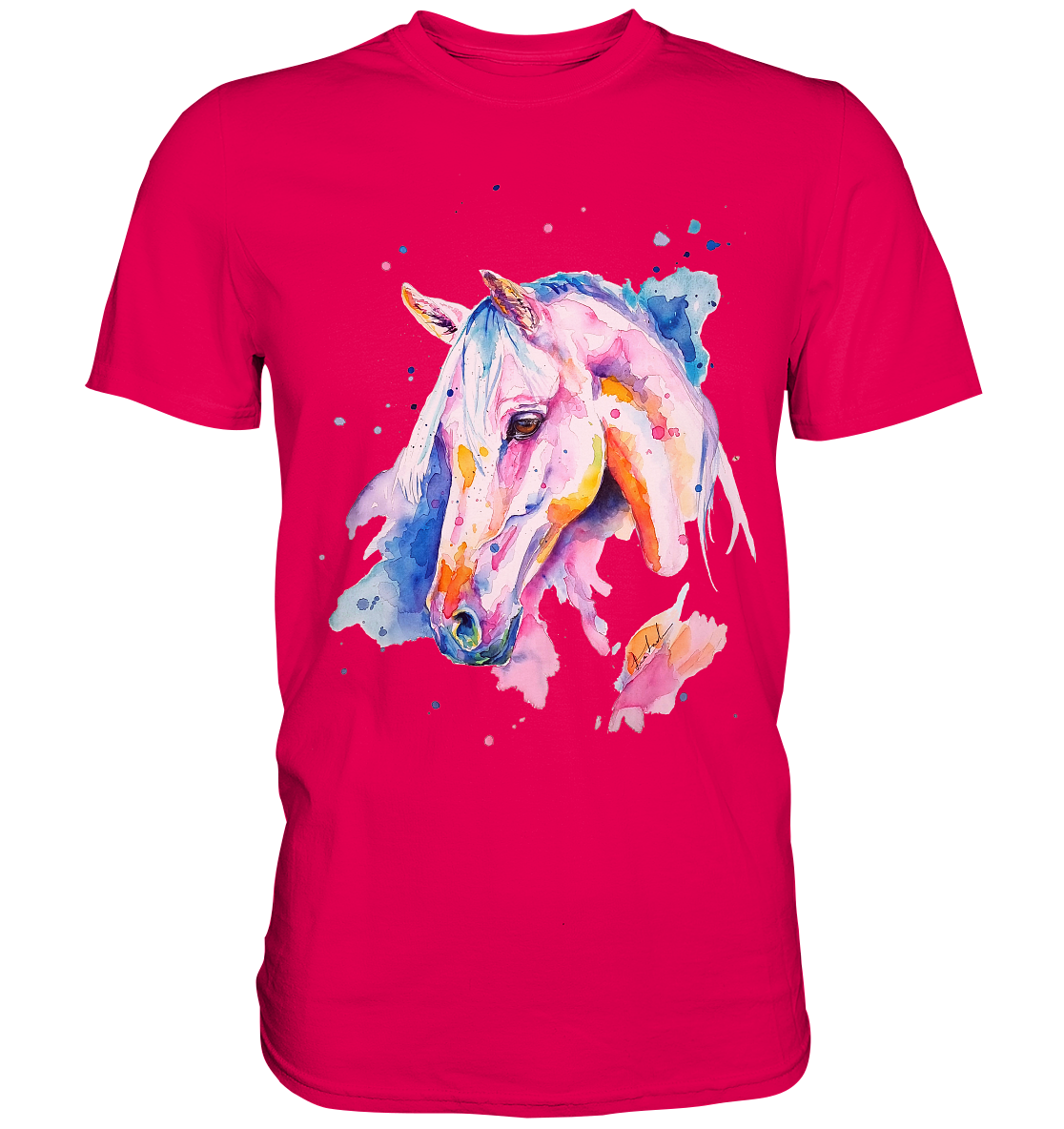 Buntes Pferd - Premium Shirt
