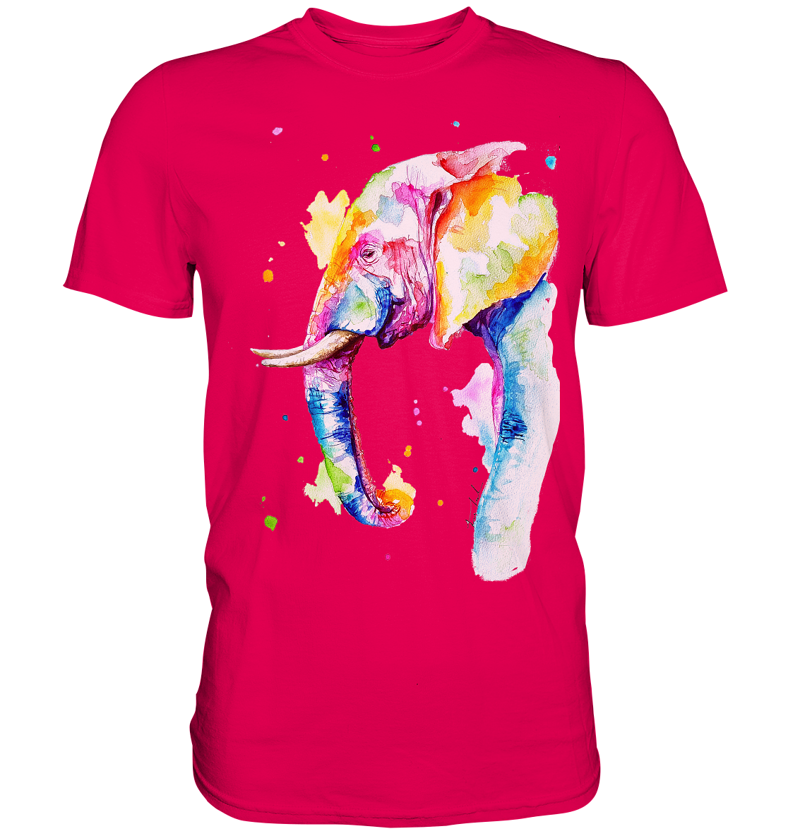 Bunter Elefant - Premium Shirt