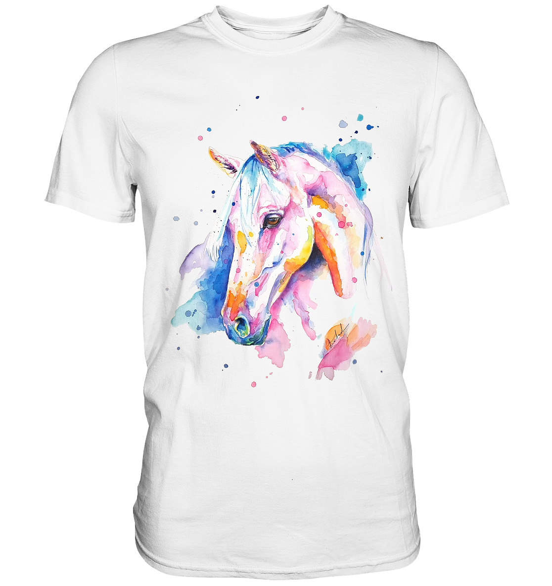 Buntes Pferd - Premium Shirt