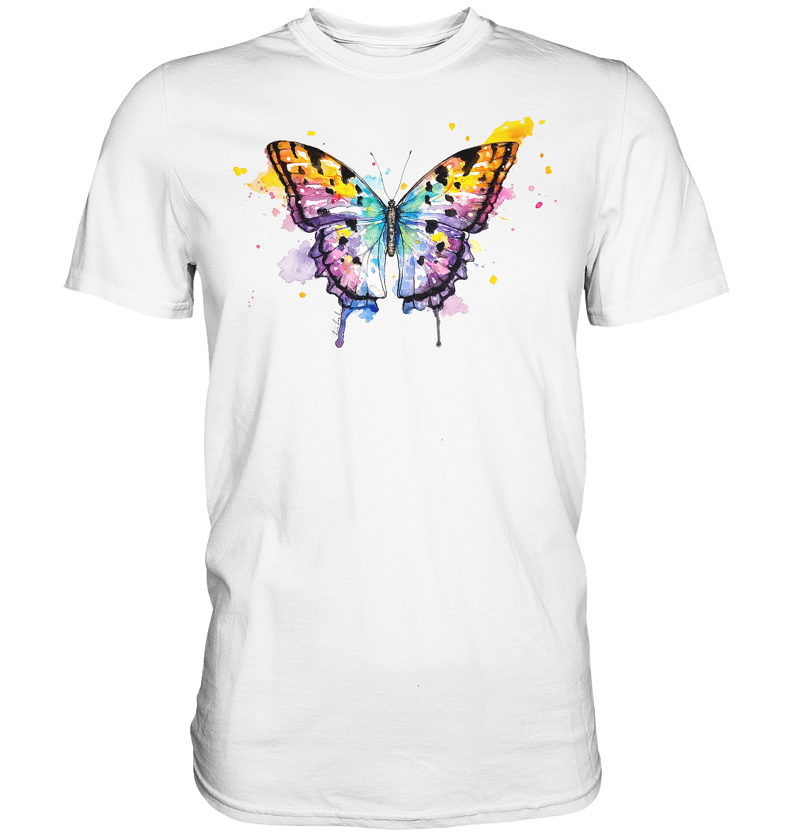 Bunter Schmetterling - Premium Shirt